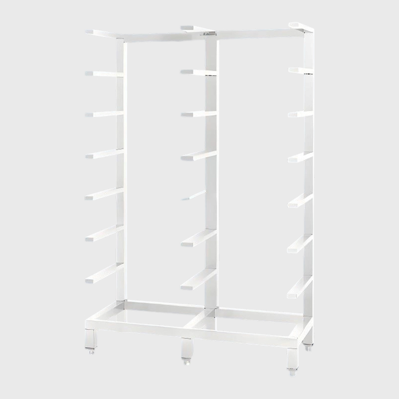 Scaffale portaoggetti per cestello medico in acciaio inossidabile